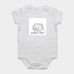 Wild at heart hedgehog Baby Bodysuit